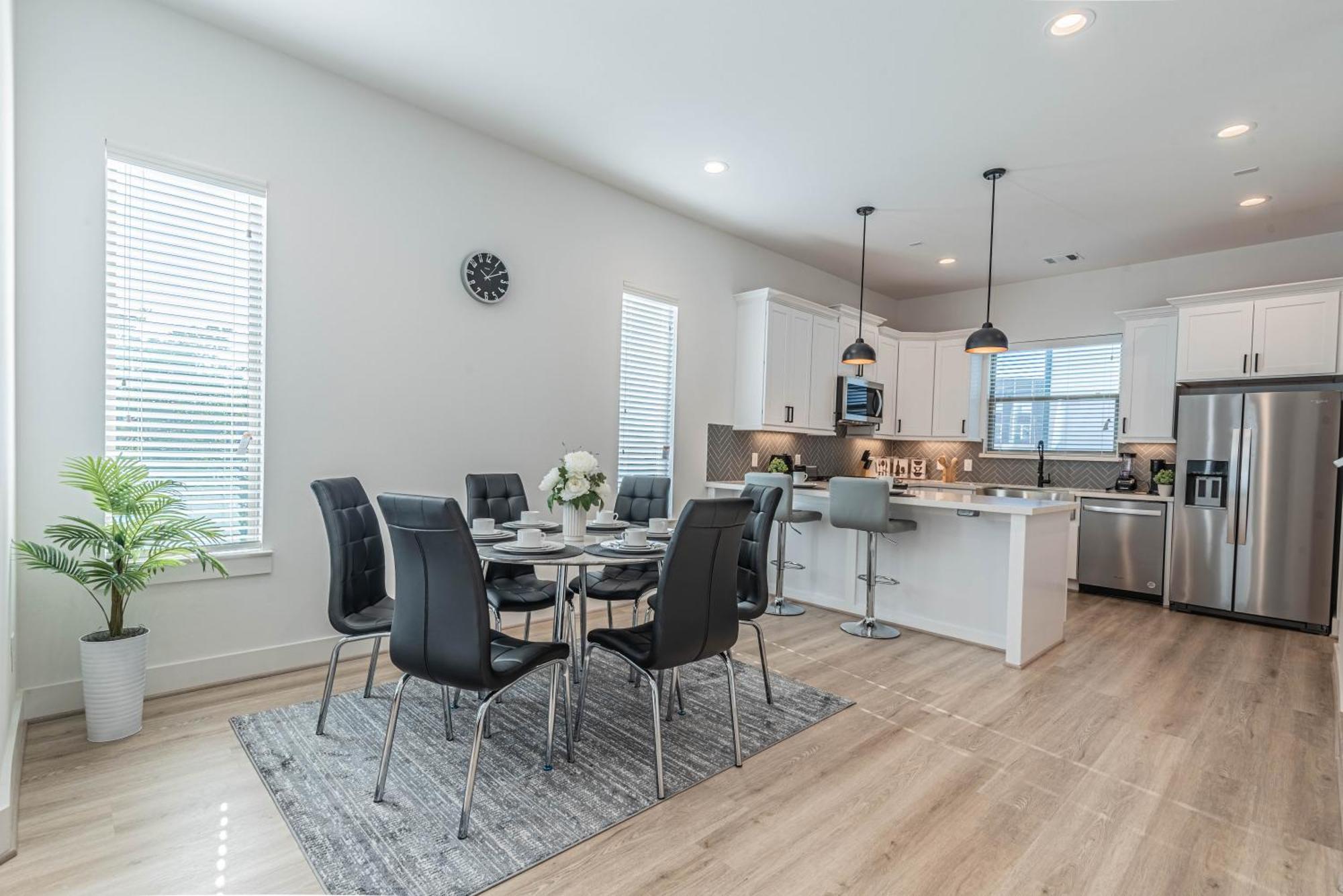 Luxury Charming 3Br 3Bath Free Wi-Fi 8 Guests, Gated Home, Houston Downtown Exterior foto