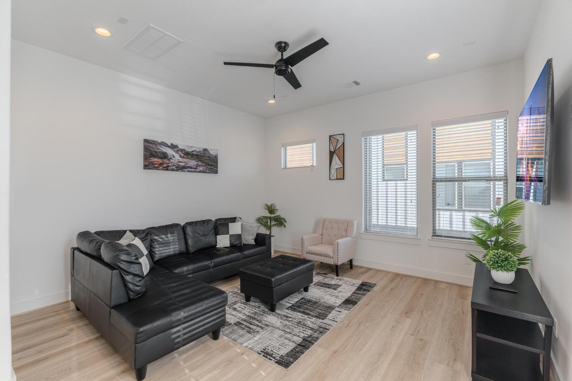 Luxury Charming 3Br 3Bath Free Wi-Fi 8 Guests, Gated Home, Houston Downtown Exterior foto