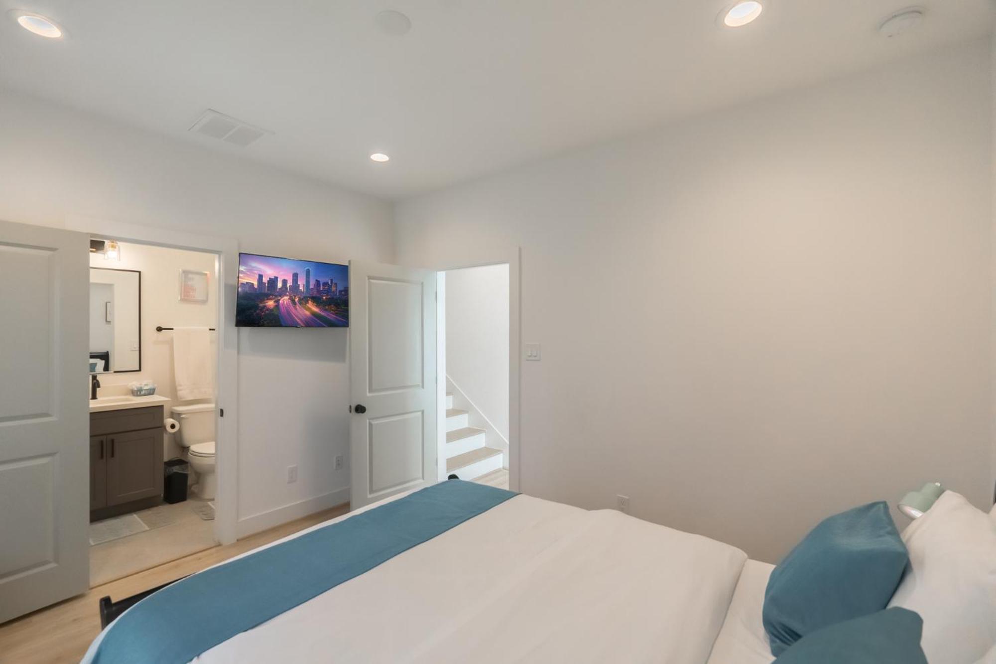 Luxury Charming 3Br 3Bath Free Wi-Fi 8 Guests, Gated Home, Houston Downtown Exterior foto